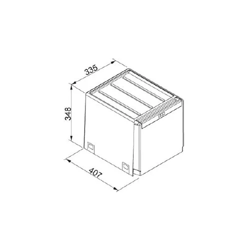 1340039330 FRANKE Afvalemmer