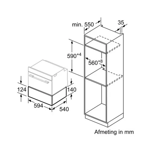 BIC510NB0 BOSCH Serviesverwarmer