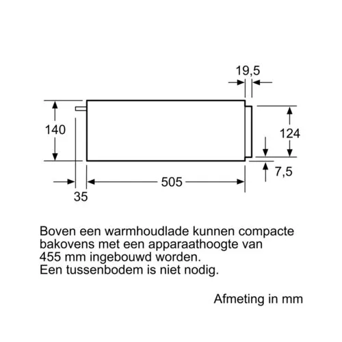 BIC510NB0 BOSCH Serviesverwarmer