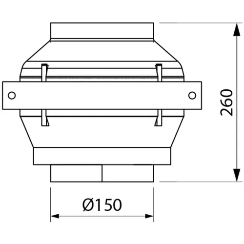 ULIE BORA Externe motor tbv afzuiging