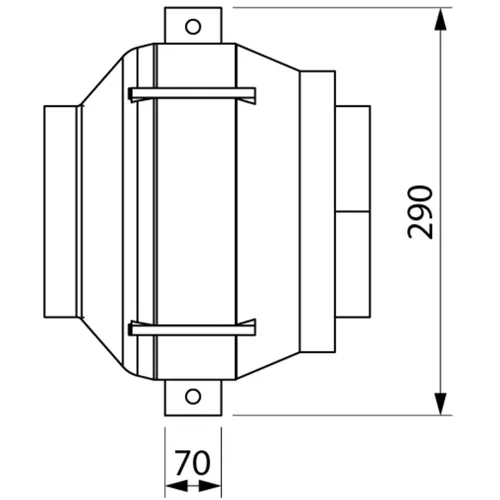 ULIE BORA Externe motor tbv afzuiging