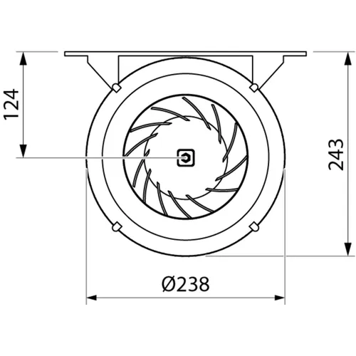 ULIE BORA Externe motor tbv afzuiging