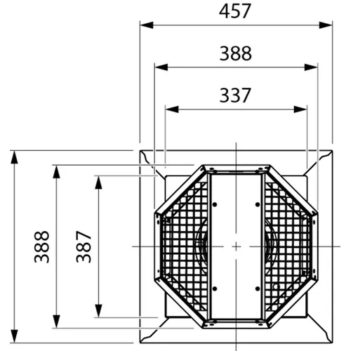 ULF BORA Externe motor tbv afzuiging