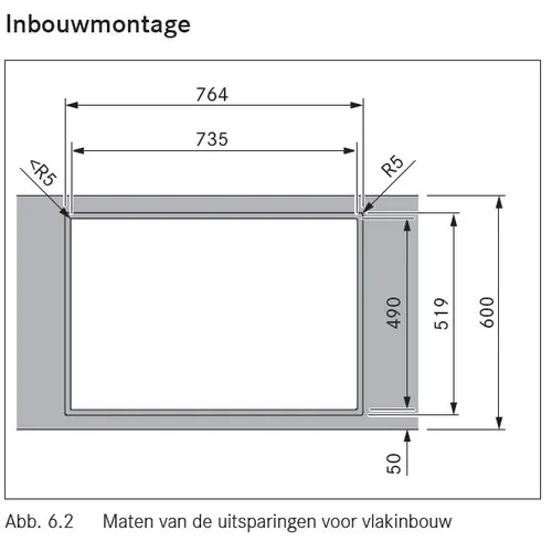 BHA BORA Kookplaat met afzuiging