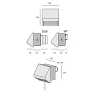 GEC146A ABK INNOVENT Externe motor tbv afzuiging