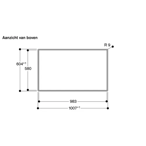 CG492211 GAGGENAU Gaskookplaat