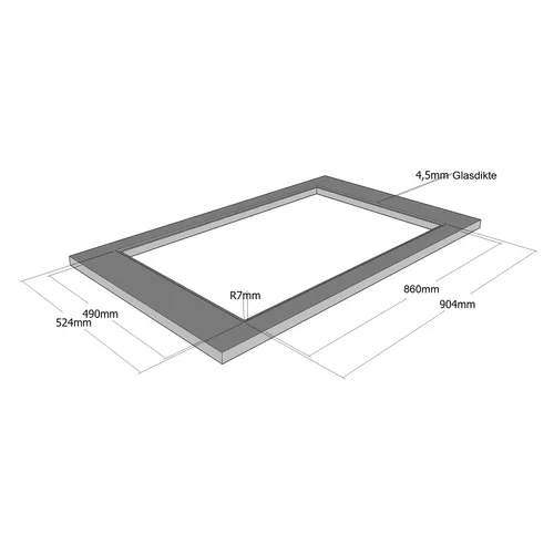 CRF90606 AIRO DESIGN Inductie kookplaat