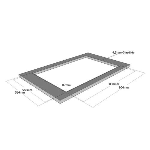 IG900100 AIRO DESIGN Kookplaat met afzuiging