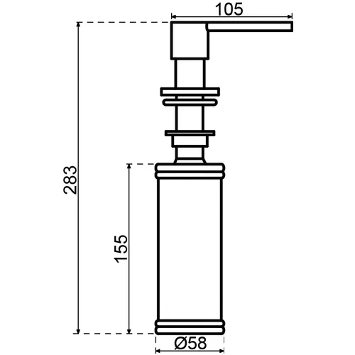 251061 DEKKER Zeepdispenser
