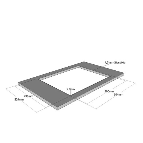 CRF60404 AIRO DESIGN Inductie kookplaat