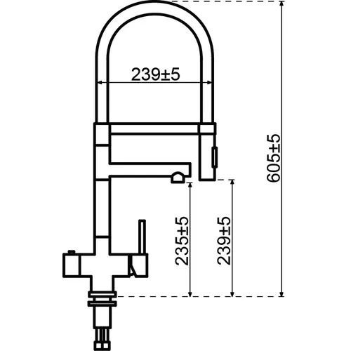 350248 DEKKER Kokend water kraan