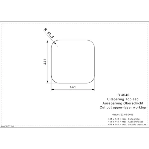 R23228 REGINOX Spoelbak