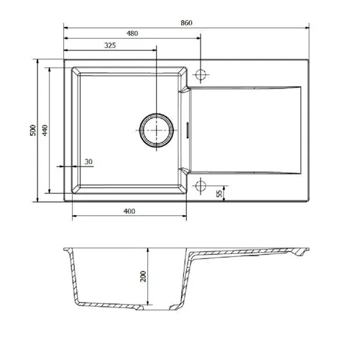 R30929 REGINOX Spoelbak
