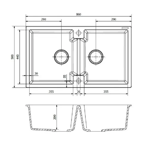R31001 REGINOX Spoelbak
