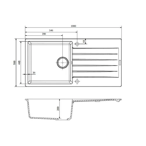 R31261 REGINOX Spoelbak