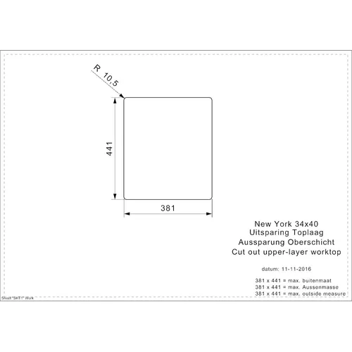 R27820 REGINOX Spoelbak