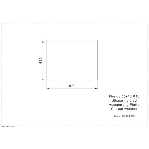 R26281 REGINOX Spoelbak