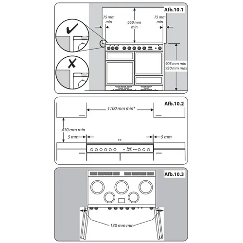 CDL110ECWHCEU FALCON Fornuis 110 cm