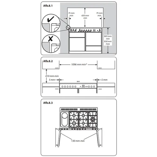 CDL110DFRBBEU FALCON Fornuis 110 cm