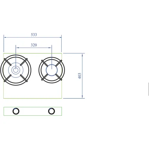 BAULAFRONTPRO PITTCOOKING Domino element