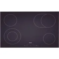 Hermitlux kookplaat 28,8 cm, keramische kookplaat 2 platen, 9 vermogensniveaus, touchbediening, timer, kinderbeveiliging, geschikt voor alle potten, 3300W