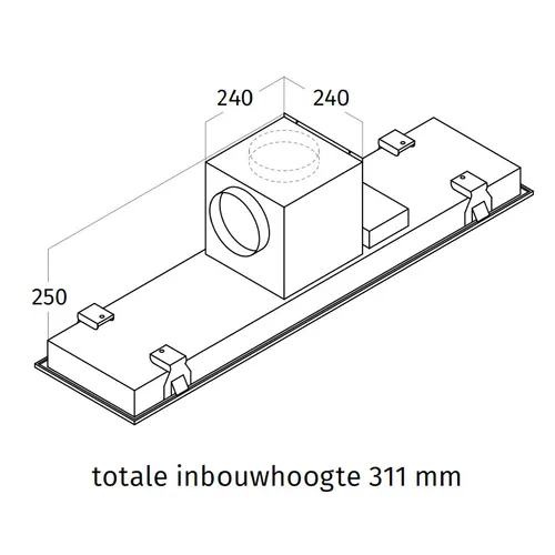 666207 WAVE Externe motor tbv afzuiging