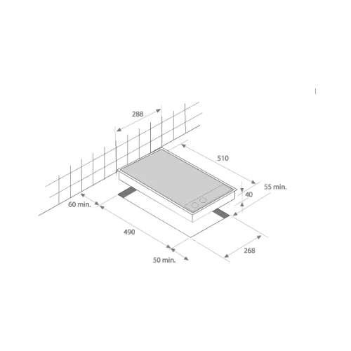 HDCE32201X BEKO Domino element