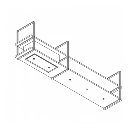 105524 WAVE Wandschouw afzuigkap