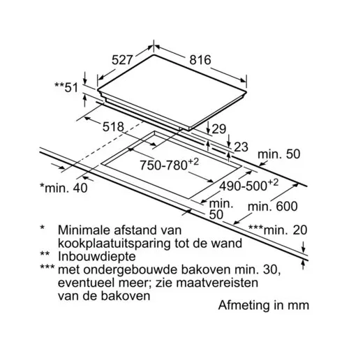 PIV895FC5E BOSCH Inductie kookplaat