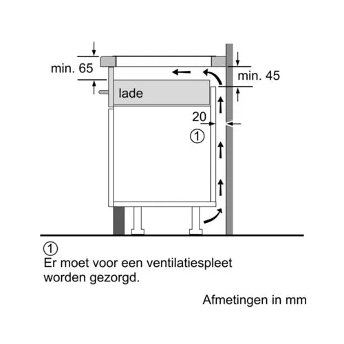 EX677FXC5E SIEMENS Inductie kookplaat
