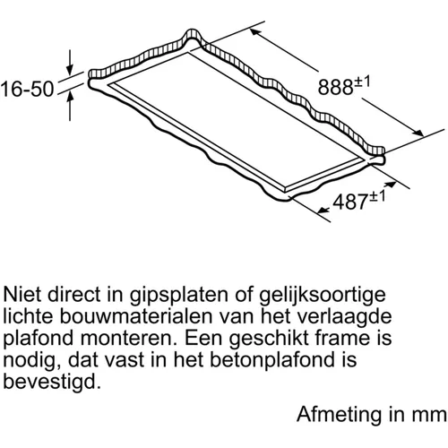 I95CAQ6N0 NEFF Plafond afzuigkap