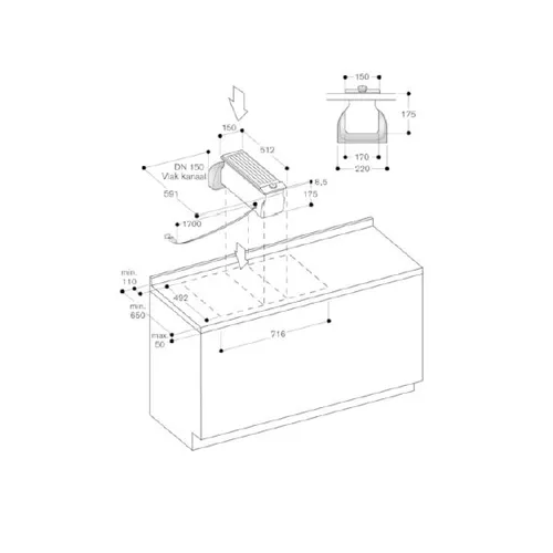 VL200120 GAGGENAU Downdraft