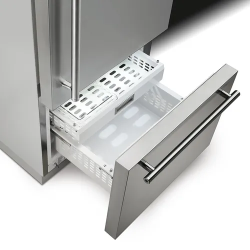 RF376RSIX SMEG Vrijstaande koel-vries combinatie