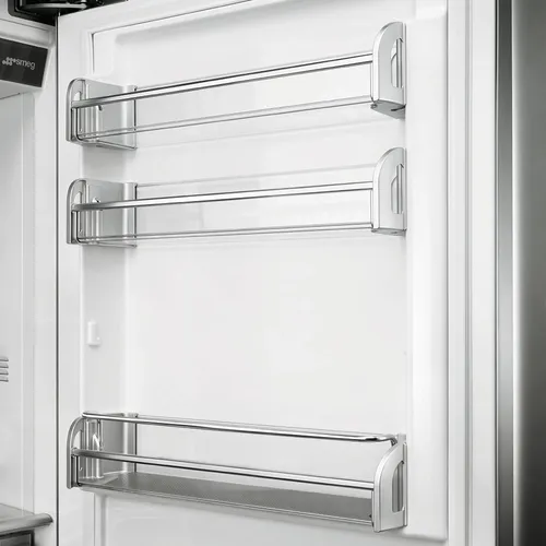 RF376RSIX SMEG Vrijstaande koel-vries combinatie