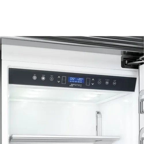 RF376RSIX SMEG Vrijstaande koel-vries combinatie