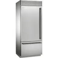 RF396LSIX SMEG Vrijstaande koel-vries combinatie