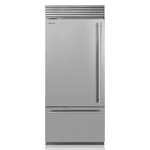 RF396LSIX SMEG Vrijstaande koel-vries combinatie