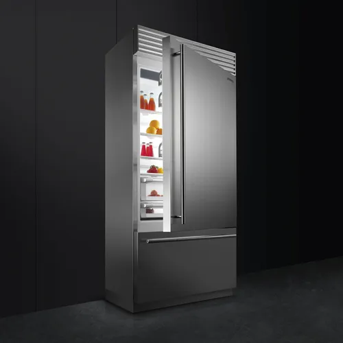 RF396RSIX SMEG Vrijstaande koel-vries combinatie