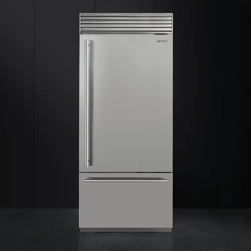 RF396RSIX SMEG Vrijstaande koel-vries combinatie