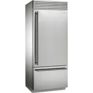RF396RSIX SMEG Vrijstaande koel-vries combinatie