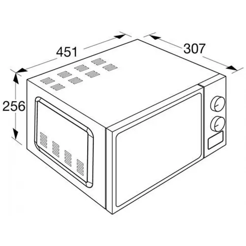 SMV220WIT ETNA Vrijstaande magnetron