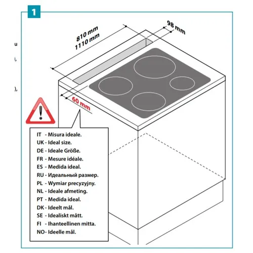 DOWN90D3BL FALMEC Downdraft
