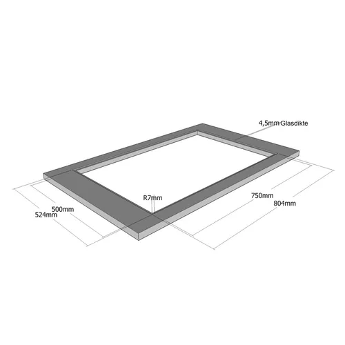 IG800100 AIRO DESIGN Kookplaat met afzuiging