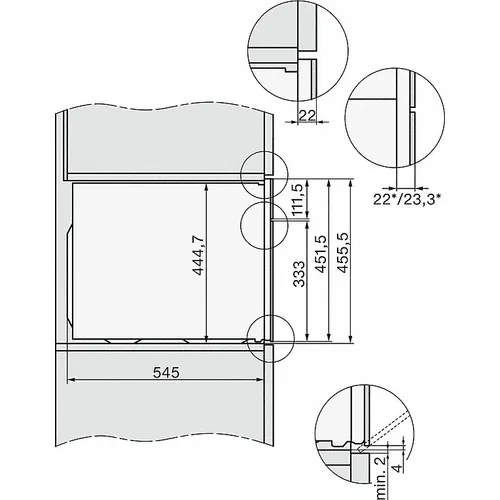 H7440BMXOBSW MIELE Combimagnetron