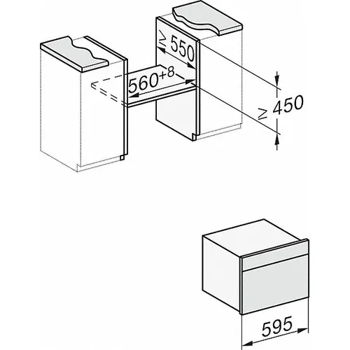 H7840BMOBSW MIELE Combimagnetron