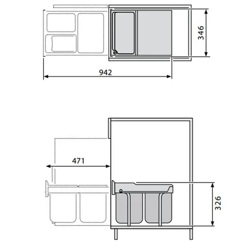 742000 DPSA Afvalemmer