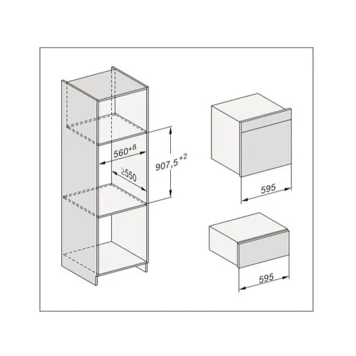ESW7030OBSW MIELE Serviesverwarmer