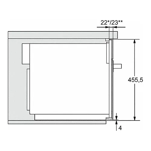 M7140CLST MIELE Solo magnetron
