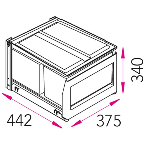 742286 DPSA Afvalemmer