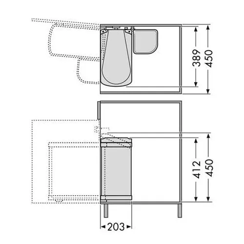 742256 DPSA Afvalemmer
